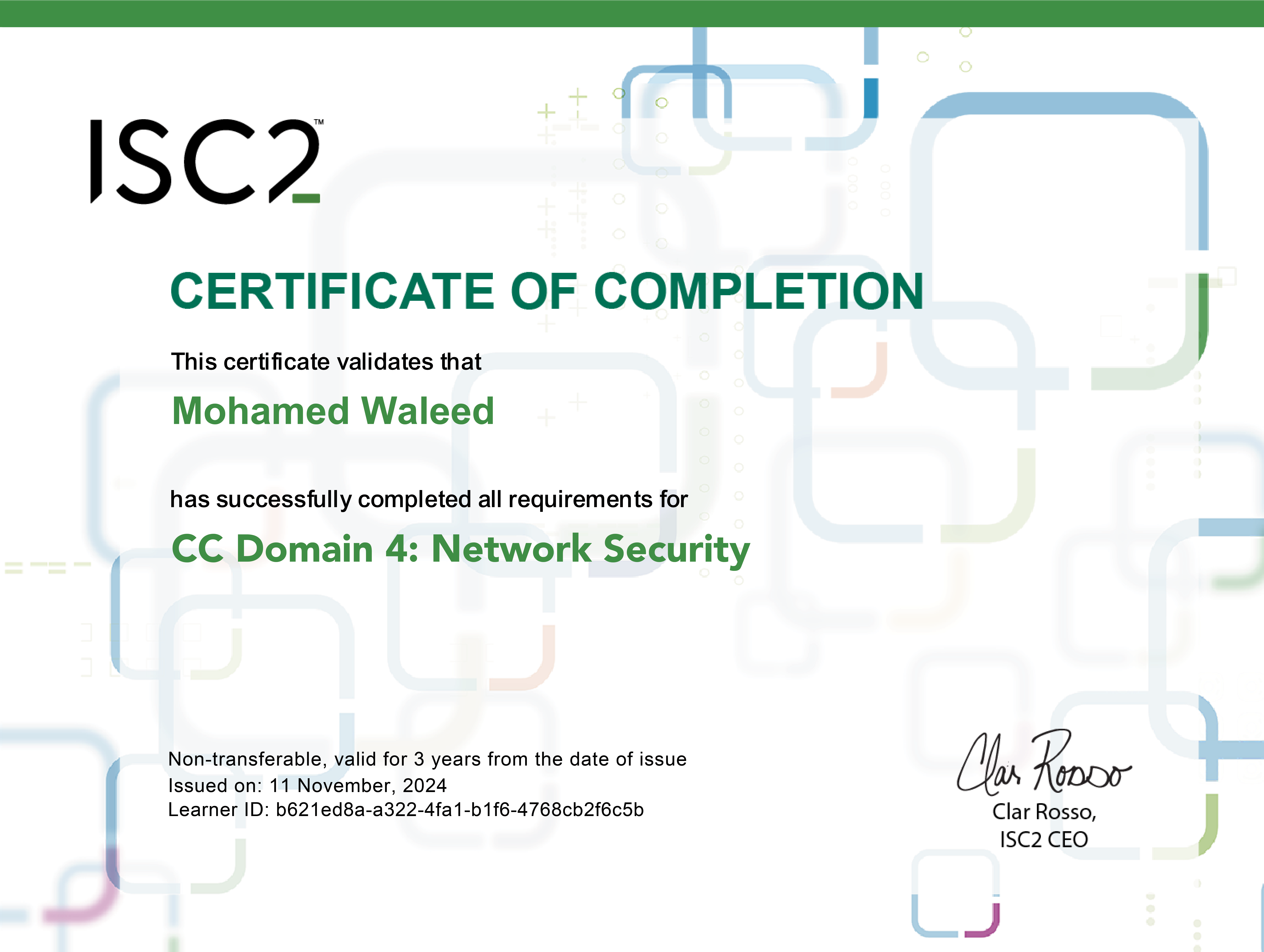 Certificate 1